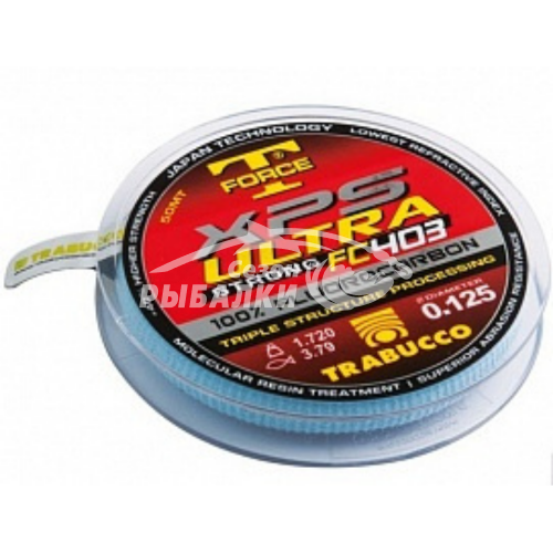 Флюорокарбон Trabucco T-Force XPS Ultra Strong FC403 50м 0.074мм Флюорокарбон Trabucco T-Force XPS Ultra Strong FC403 50м 0.074мм