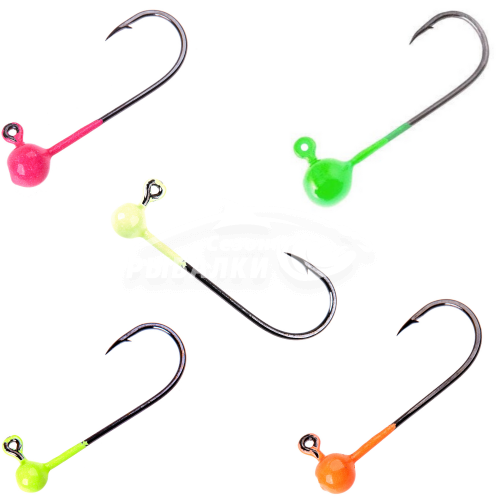 Набор джиг-головок Kum Нo 0.35гр №6