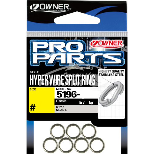 Заводные кольца Owner Hyper Wire Split Ring 5196 №11 Заводные кольца Owner Hyper Wire Split Ring 5196 №11